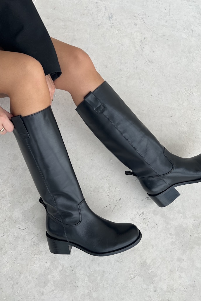 Leren dames discount boots