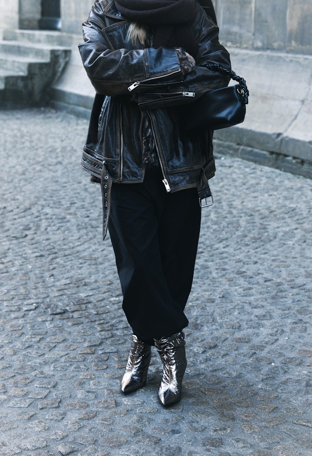 Metallic enkellaarsjes